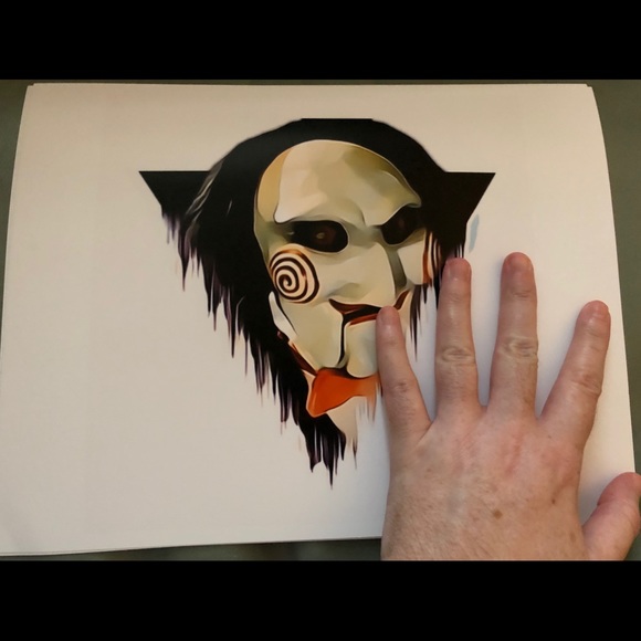 SAW ART PRINT - Picture 2 of 2